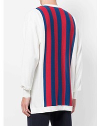 Tonello Cs Vertical Striped Neck Sweater