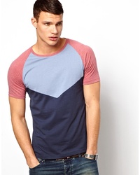 ASOS DESIGN Asos T Shirt With Colour Block Cut And Sew Panels