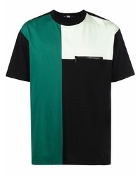 Karl Lagerfeld Colour Block Print T Shirt