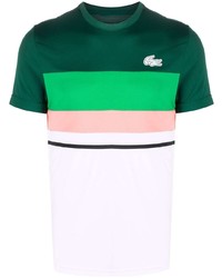 Lacoste Colour Block Short Sleeved T Shirt