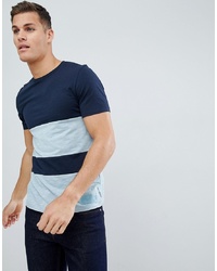 Jack & Jones Core T Shirt With Block Stripe