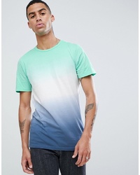 Jack & Jones Originals T Shirt With Colour Bleach Print