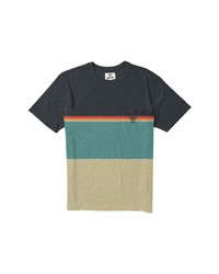 VISSLA Point Breaker Colorblock Pocket T Shirt