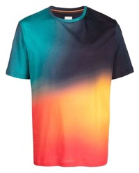 Paul Smith Rainbow Print T Shirt