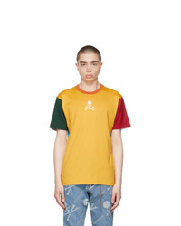 Mastermind World Yellow Multi Colored T Shirt