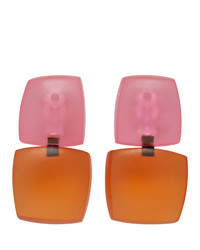 Monies Orange And Pink Izzy Earrings