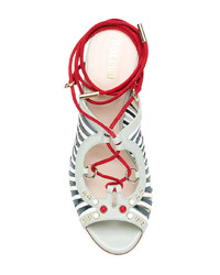 Pollini Embellished Sandals