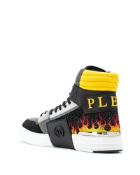 Philipp Plein Phantom Kick Hi Top Sneakers