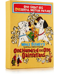 Olympia Le-Tan 101 Dalmatians Embroidered Cotton Canvas Clutch