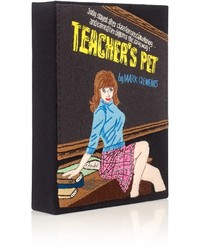 Olympia Le-Tan Black Teachers Pet Book Clutch