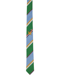 Multi colored Embroidered Silk Tie