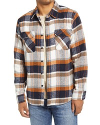 Brixton Bowery Flannel Button Up Shirt