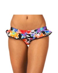 Seafolly Savannah Skirted Pant Bikini Bottom Tangerine