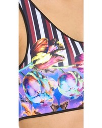 Clover Canyon Floral Maze Bikini Top