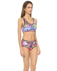 Clover Canyon Floral Maze Bikini Top