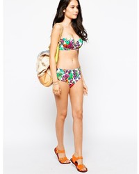 Gossard Hot Tropic Strapless Bustier Bikini Top