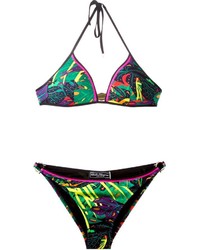 Salvatore Ferragamo Tropical Print Bikini