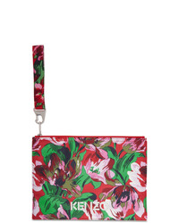 Kenzo Pink Vans Edition Floral Pouch