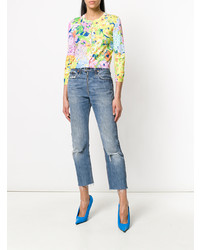 Boutique Moschino Floral Cardigan