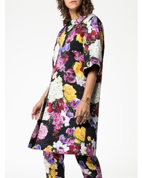 Dolce & Gabbana Floral Print Short Sleeved Coat