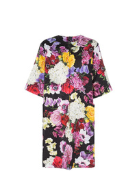 Dolce & Gabbana Floral Print Short Sleeved Coat