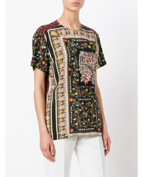 N°21 N21 Floral Embroidered Detail T Shirt
