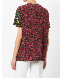 N°21 N21 Floral Embroidered Detail T Shirt