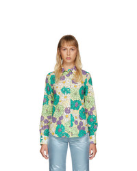 Marc Jacobs Multicolor Floral Shirt
