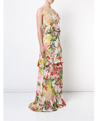 Josie Natori Paradise Floral Dress