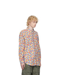 Engineered Garments Multicolor Flannel Floral Shirt