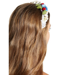 Dolce & Gabbana Embellished Silk And Cotton Blend Headband