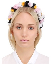 Silk Lace Flowers Headband