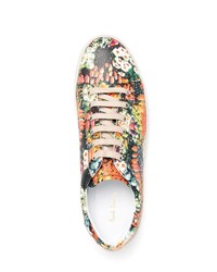 Paul Smith Floral Print Low Top Sneakers