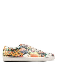 Paul Smith Floral Print Low Top Sneakers