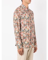 OSKLEN Floral Print Long Sleeved Shirt
