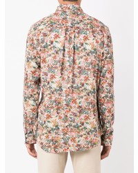 OSKLEN Floral Print Long Sleeved Shirt