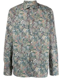 Tintoria Mattei Jungle Print Shirt