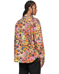 Loewe Multicolor Pansies Print Shirt