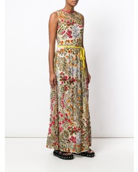RED Valentino Floral Maxi Dress