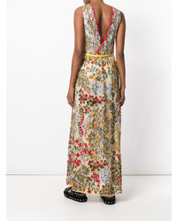 RED Valentino Floral Maxi Dress