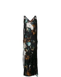 Antonio Marras Floral Printed Long Dress