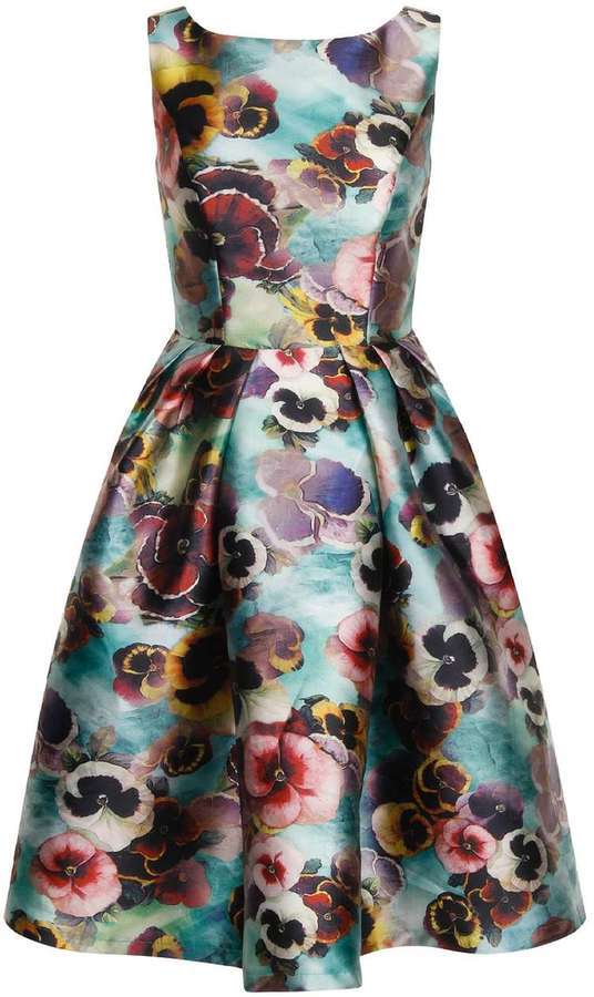 Chi Chi London Curve Floral Midi Dress, $99, Dorothy Perkins