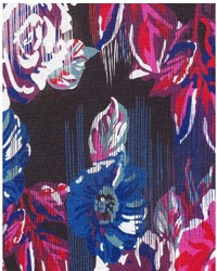 Floral Print Jersey Midi Dress
