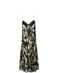 N°21 N21 Floral Print Pleated Midi Dress