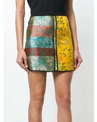 Act N°1 Floral Jacquard Mini Skirt