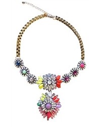 Ily Couture Flora Multi Bib Necklace Sold Out