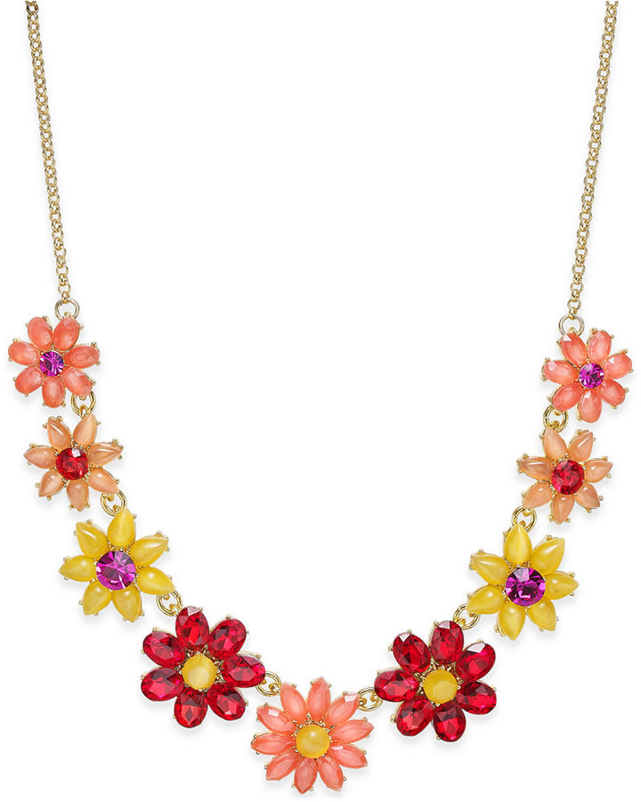 Kate spade clearance floral necklace