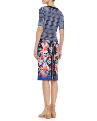 Nanette Lepore Surfin Skirt Floral Multicolor