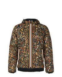 Multi colored Floral Puffer Jacket