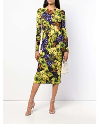 Dolce & Gabbana Grape Print Dress